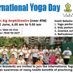 International Yoga Day at Amphitheatre Capetown